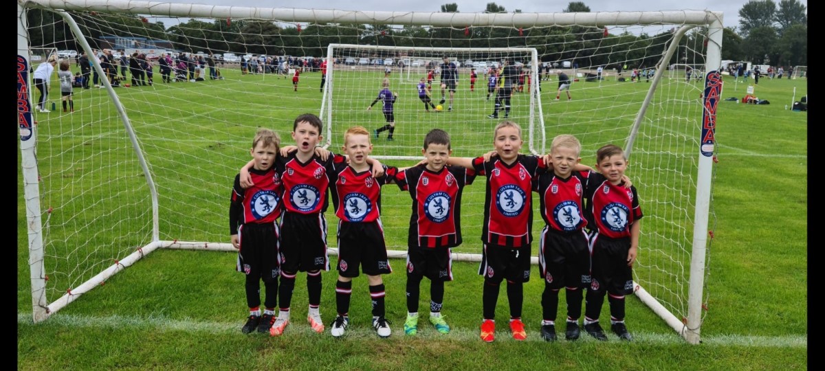 u8 Reds Lostock Hall Juniors Football Club Preston , Lancashire